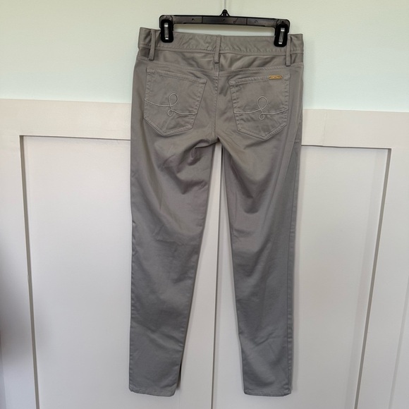 Lilly Pulitzer Worth Skinny Pants Women’s Size 4 Silver Gray Preppy Stretch - Picture 2 of 10